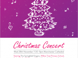 Upcoming: Christmas concert for children’s cancer research charity