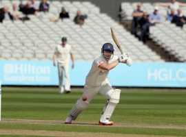 Vilas batting against Nottinghamshire
Credit: Lancashire Cricket