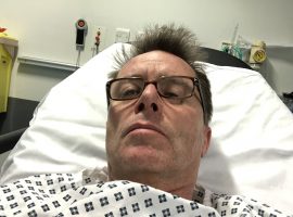 Nicky Campbell rushed to Salford Royal after ‘kidney stone attack’