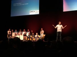 Young campaigners given prime position as Salford hosts green summit