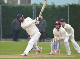 Glen Maxwell in action against Loughborough MCCU
Credit: Lancashire Cricket
