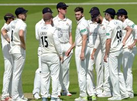 CRICKET: Lancs on top as Gleeson bags five wickets on day one