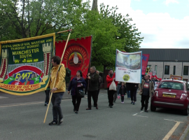 Hundreds march through Salford to celebrate May Day Parade