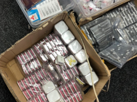 Counterfeit items seized at a Salford industrial estate