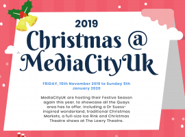 Christmas 2019 at MediaCityUK