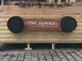 Salford Rum open Christmas market stall for first time