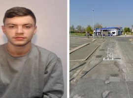 Mitchell McGivern. Image on the left supplied by GMP, Image on the right: Google street view