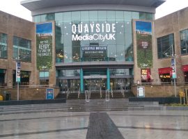 The Lowry Outlet will be redeveloped and rebranded as Quayside MediaCityUK, set to open in Autumn 2020.