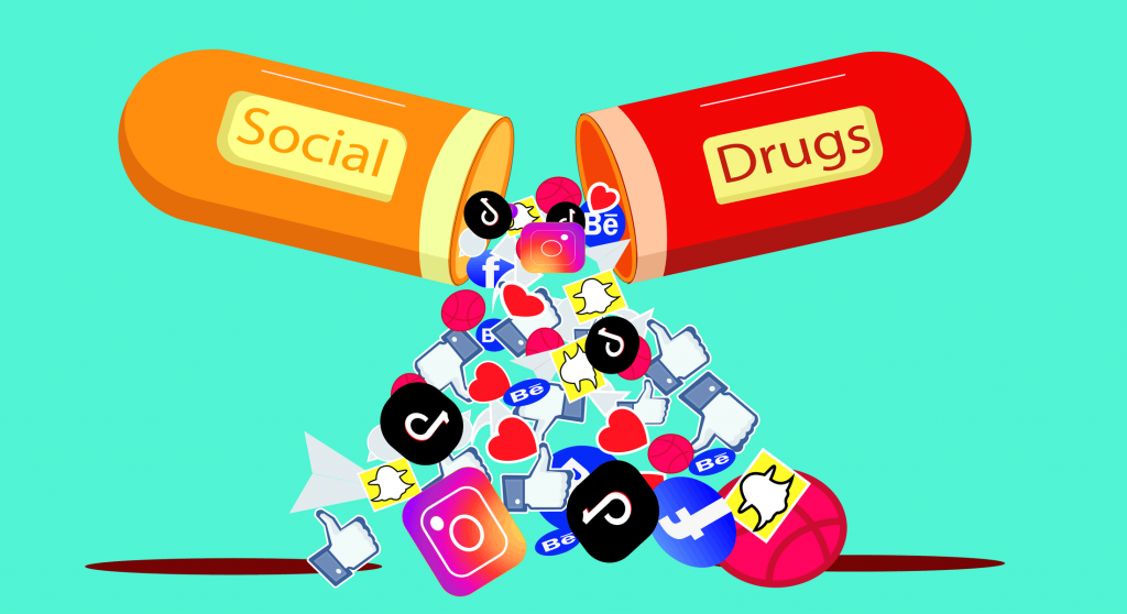 drugs social media
