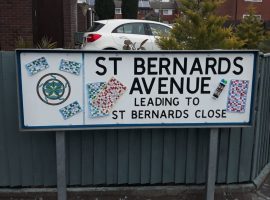 St Bernards Avenue have raised almost £500 for the NHS.
