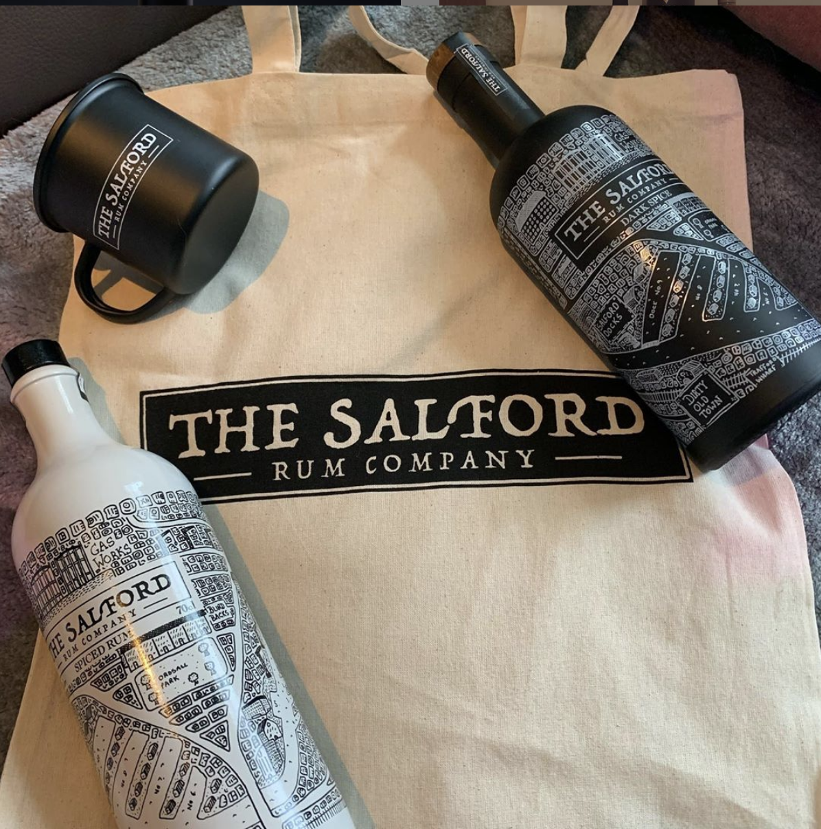 Salford Rum Company merchandise