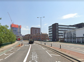 Salford Crescent. Image credit: Google maps