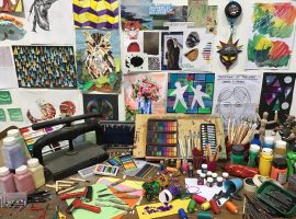 “Art gives us purpose and aids our wellbeing” – Covid-19 Zoom art classes aim to turn lockdown into a colourful experience