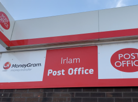 Irlam Post Office has saw a dramatic increase in the demand for services as Christmas approaches.
Image Credit: Tim Bassett.