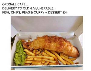 Meals on Wheels Fish and Chips