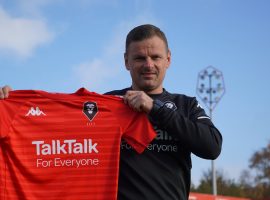 Newly appointed Salford FC manager, Richie Wellens. Image credit: Salford City.