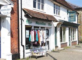 Brian Chadwick / Macmillan Cancer Support Charity Shop - North Street - Midhurst, West Sussex / CC BY-SA 2.0
