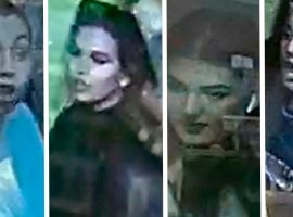 Police have released images of four women they wish to speak to in connection with the incident. Image credit: GMP