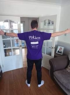 Martin Cooper, who is running 20 half-marathons in March in aid of Kidscan. Used with permission from Martin Cooper..