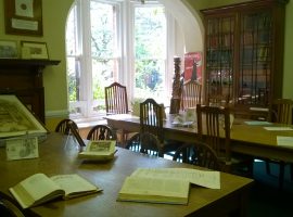 The reading room at the Working Class Movement Library. Credit: WCML Twitter.
