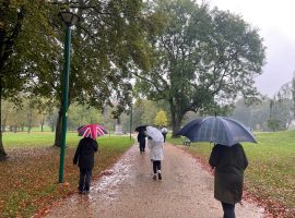 “It’s important to get outside, stretch our legs and connect to the seasons” – Salfordians embrace nature during Mindful Walk