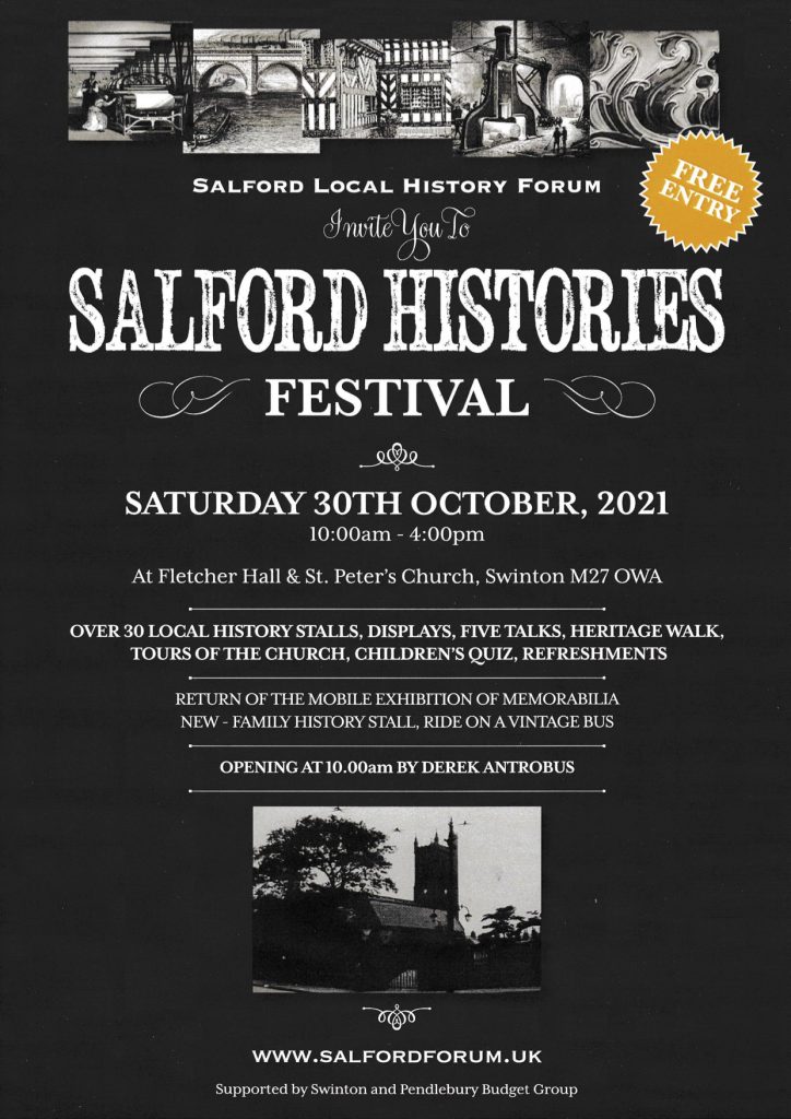 Salford Histories Festival poster 