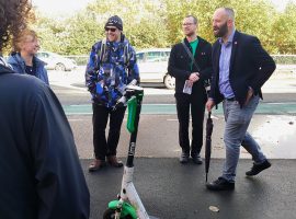 “I think they’re great, but not when they’re thrown all over the place”- Campaigners share their concerns about e-scooters