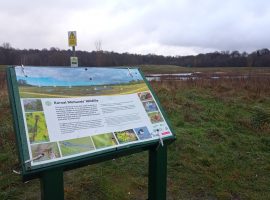 Kersal Wetlands Sign. (Picture by: Mel Cionco)