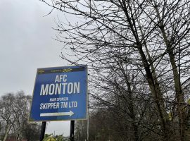 AFC Monton sign - taken by Kathryn Austin