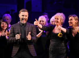 Lowry - The Girls Gary Barlow / Tim Firth / Original Calender Girls at the Lowry 12-01-16, Credit: The Lowry via Flickr