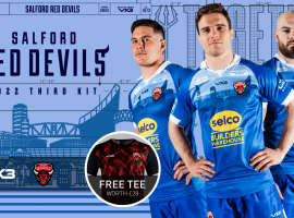 Salford Red Devils unveil new kit for Betfred Super League's 'Magic Weekend'
