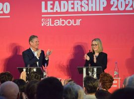 Image rights: available for usage by creative commons license: https://commons.wikimedia.org/wiki/File:Keir_Starmer_and_Rebecca_Long-Bailey,_2020_Labour_Party_leadership_election_hustings,_Bristol.jpg