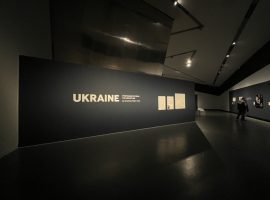 Image of Ukraine: Photographs from the Frontline exhibition at the Imperial War Museum North by Harry Winters.
