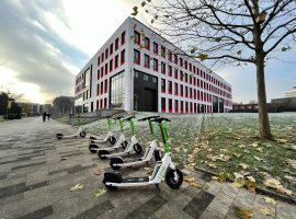 e-Scooters at University of Salford - The Universoty has been the base of operations for the project