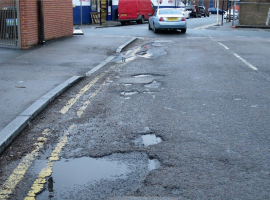 Introduction of cobbled streets in Salford could be the solution to pothole problem