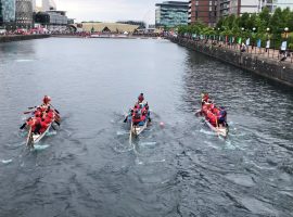 Dragon Boating on the Quays. Credit: Harry Warner