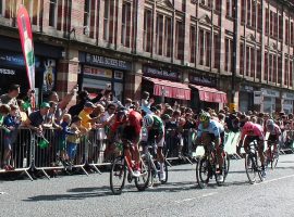 2019 Tour of Britain stage in Manchester. Credit: Wikicommons.