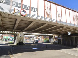Traffic delayed after Home Bargains lorry gets stuck under Walkden Railway Bridge