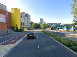 Trafford Road WalkRide Scheme. Credit: Google Maps
