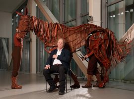 The Lowry announces the return of the National Theatre’s War Horse.  18 - 28 September 2024

Pictured, Joey and author Michael Morpurgo.

Further info:
Kate Goerner (She/ Her)
Media & Communications Manager
0161 876 2013
kate.goerner@thelowry.com

Picture: Jason Lock

Full credit always required as stated in T&C's. Press Release use only, no further third party reproduction without prior written permission.

Picture © Jason Lock 
+44 (0) 7889 152747
+44 (0) 161 431 4012
info@jasonlock.co.uk
www.jasonlock.co.uk