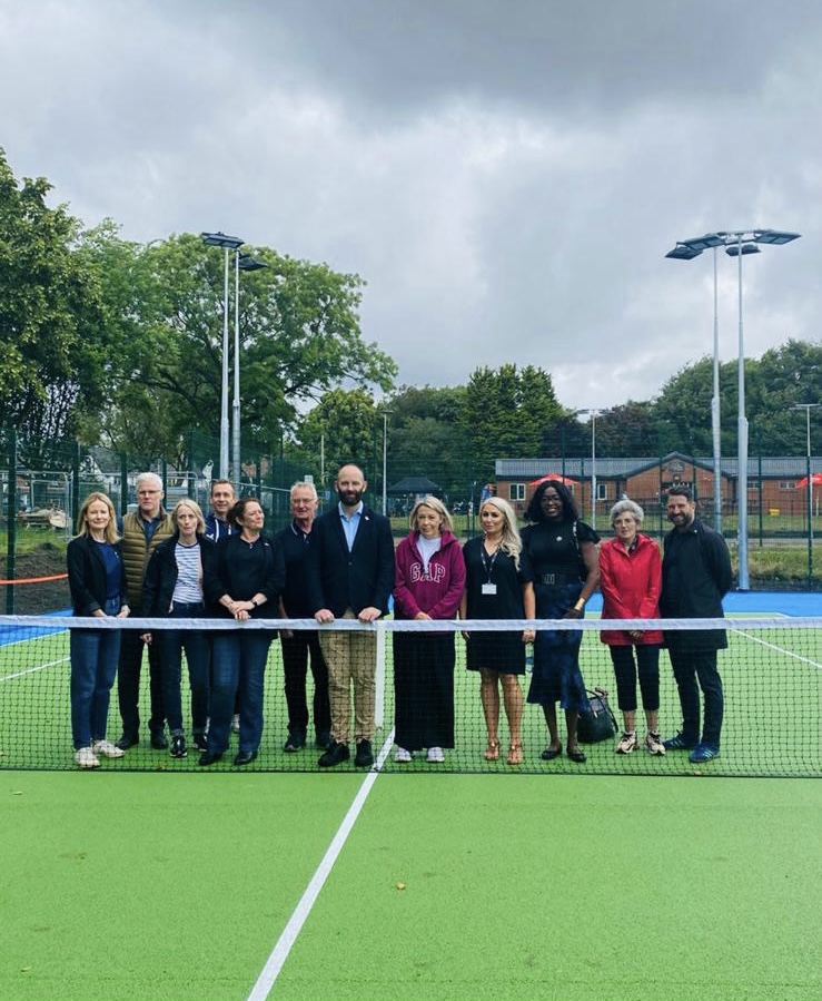 £660k project sees 22 local tennis courts reopen in Salford
