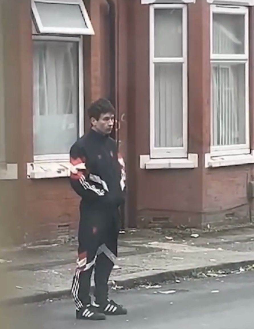 Barry Keoghan spotted on Salford street