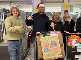 Food bank demand "massively increases" as volunteers thank community's generosity