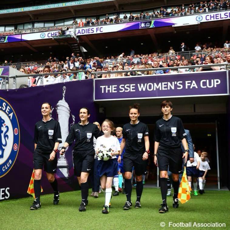 Female officials for 2015 Women's FA Cup Final