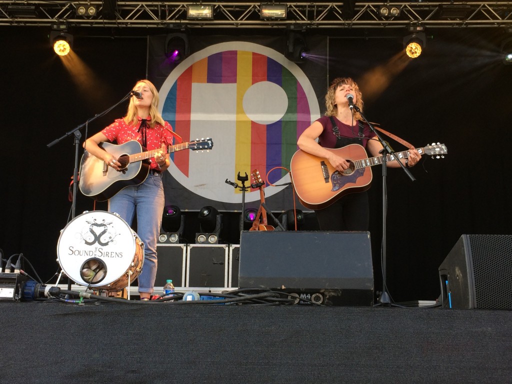 The Hills stage captivated by Sound of the Sirens at Ramsbottom festival