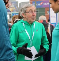 Ron Hill at the Greater Manchester Marathon