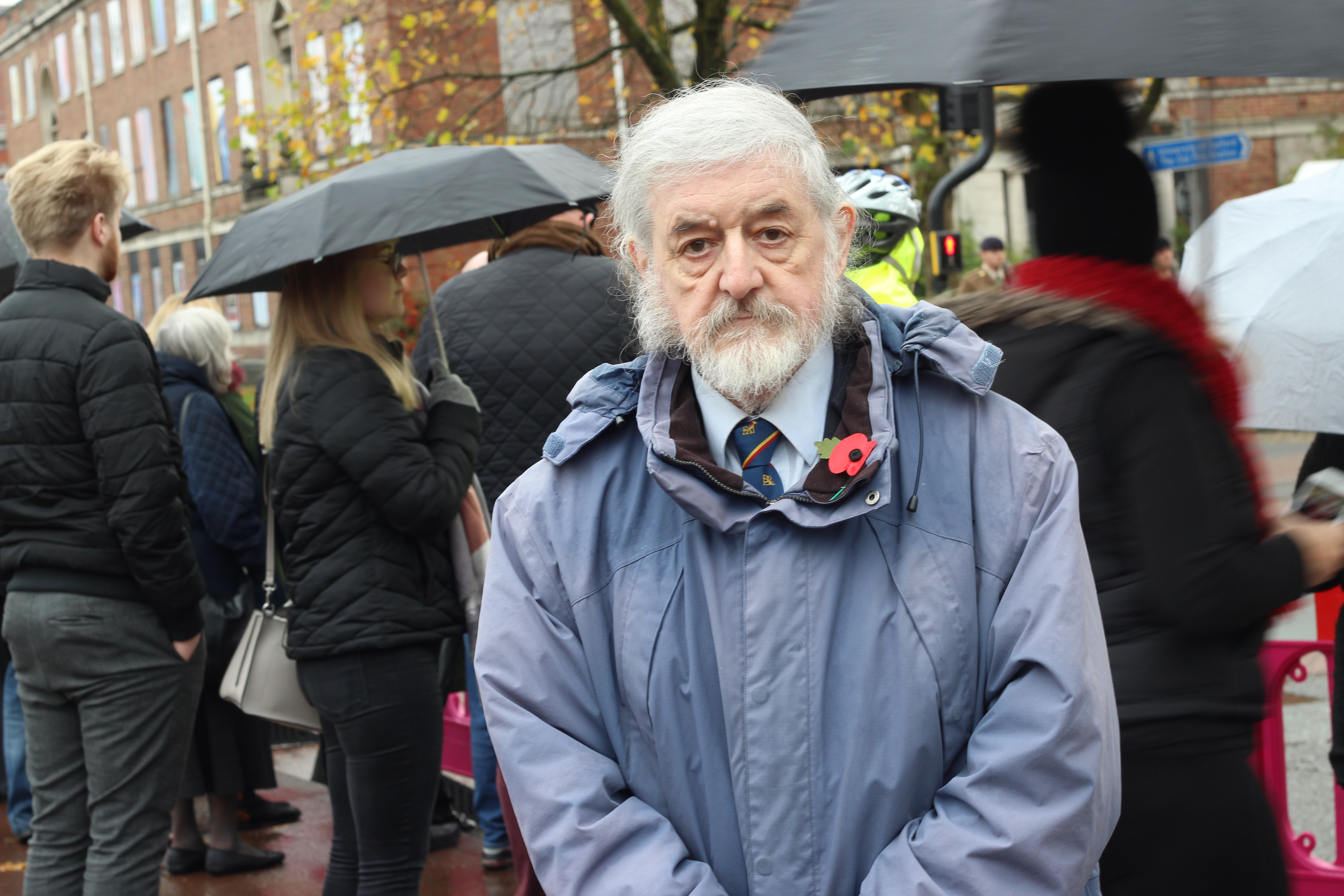 Don Rainger tries to come the Remembrance Day every year - Image: Kelly Nguyen