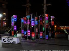 The Lightwaves festival returns to Salford Quays this winter