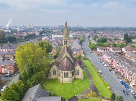 Church in Salford has been registered as Heritage at risk due to it damaged roof and broken gutters