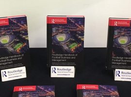 The launch of the Routledge Handbook of Football Business and Management.